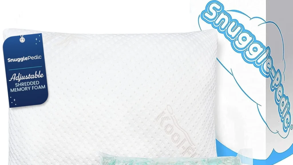 bed pillows Snuggle-Pedic Ultra-Luxury Bamboo Pillow​